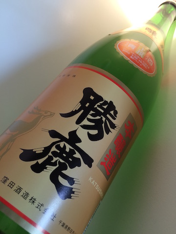 勝鹿 本醸造 上撰 1800ml 日本酒 中戸屋酒店